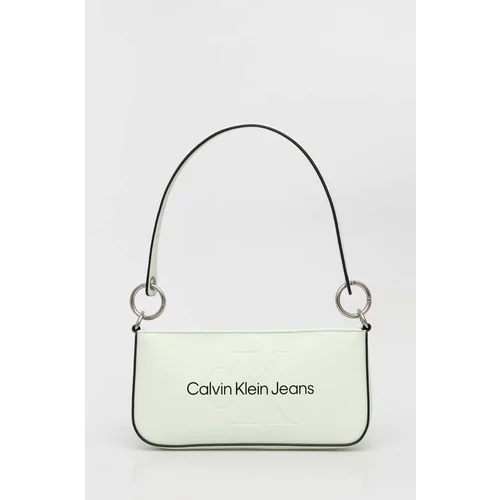 Calvin Klein Jeans Torbica zelena barva