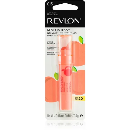 Revlon Cosmetics Kiss™ Balm hidratantni balzam za usne SPF 20 parfemi 15 Juicy Peach 2,6 g