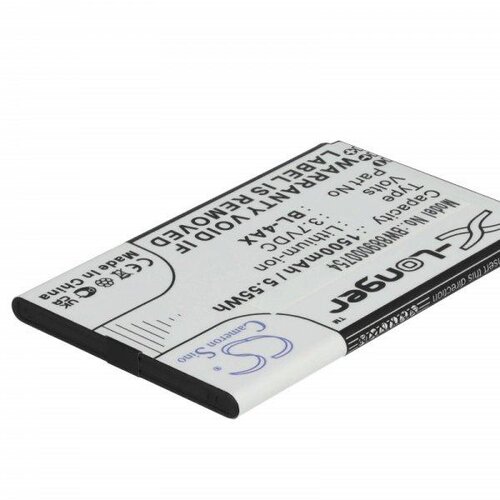 VHBW Baterija za Nokia 6300 4G / 8000 4G, 1500 mAh Slike