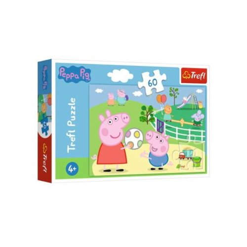 Peppa Pig Zabava s prijatelji Sestavljanka 60 kos Risanke Cene