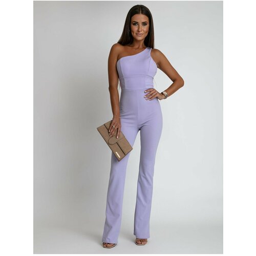 Fasardi Women's overalls with open back, lilac Cene