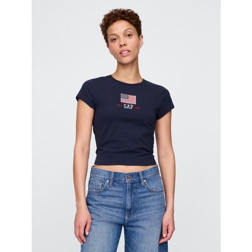 GAP Crop T-shirt Americana - Women's Cene