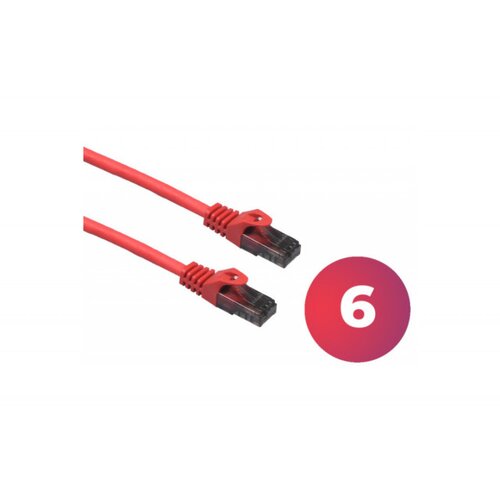 UltraLAN Patchcord kabl UTP cat.6 5m (crveni) Cene