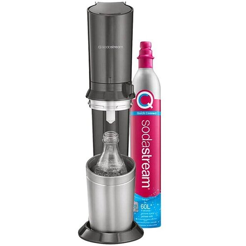 Sodastream Aparat za gaziranje vode Crystal 3.0 (Črna, Srebrna) Cene