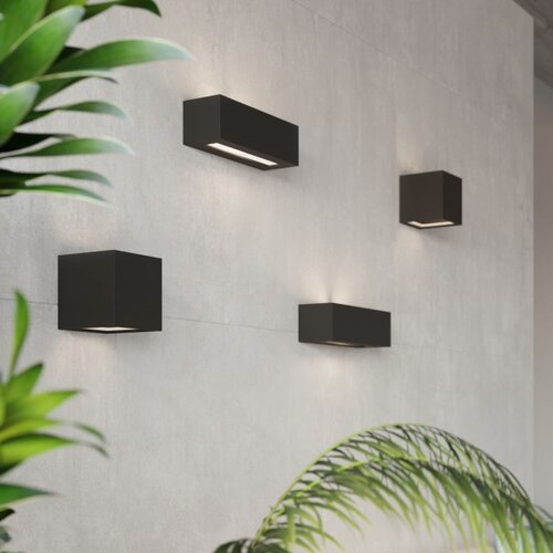 Nice Lamps Sollux SL.0878 - Zidno svetlo VEGA 1xE27/60W/230V u crnoj boji Slike