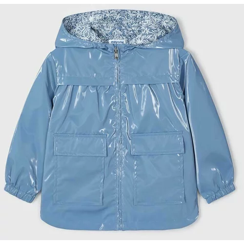 Mayoral Otroška vodoodporna jakna mornarsko modra barva