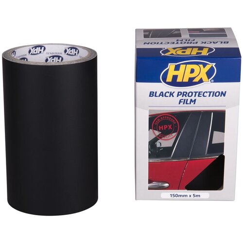 Hpx black protection film 150mm x 5m Cene