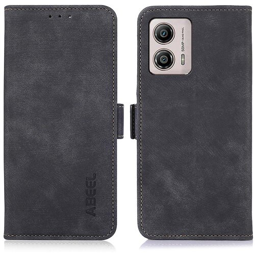 INORCO ABEEL Za Motorola Moto G53 5G/G13 4G/G23 4G stojalo za telefon, retro usnjen ovitek denarnice za telefon, (22033066) Slike