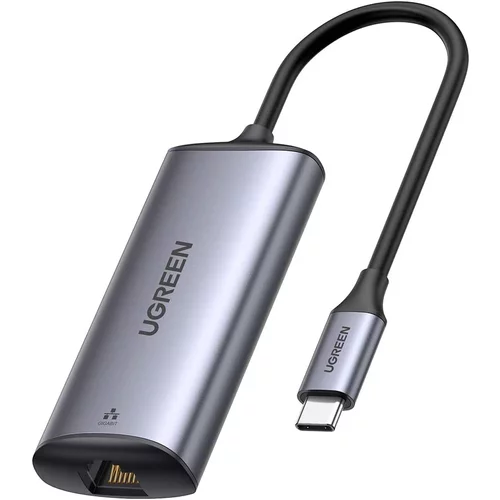 Ugreen Mrežni adapter USB-C => RJ45 10/100/1000/2,5Gbp/s (70446), (20518240)