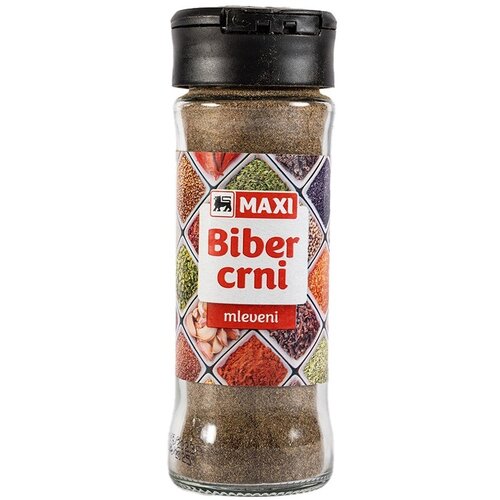  Biber MAXI crni staklo 55g Cene