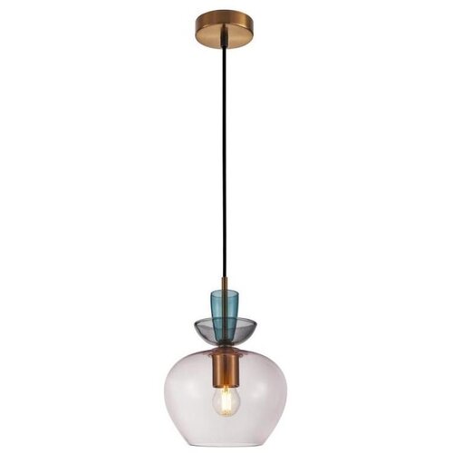  ITALUX PND-31882-1-GD-PK - Luster na sajli FANDA 1xE27/40W/230V zlatna/duvansko-siva Cene