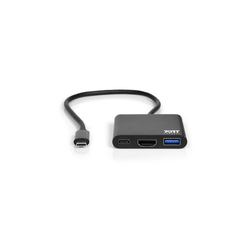 Port Designs 900140 USB-C mini priključna stanica USB-C / HDMI / USB Cene