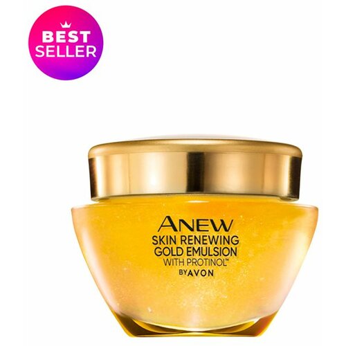 Avon Anew Skin Renewing emulzija sa bioaktivnim zlatom sa Protinolom™ 50ml Slike