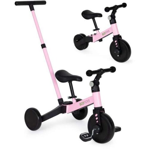 ECO TOYS Tricikl za decu 2u1/ roze Cene
