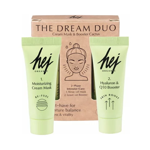 hej Organic The Dream Duo Cream Mask & Booster Cactus