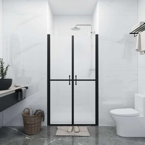 vidaXL vrata za tuš-kabinu matirana ESG (83 - 86) x 190 cm Cijene
