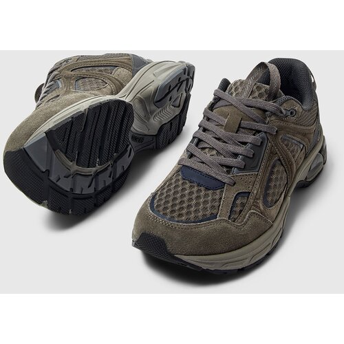 Selected Niske tenisice &amp;#039;SLHRONAN&amp;#039; siva / taupe siva / antracit siva Slike