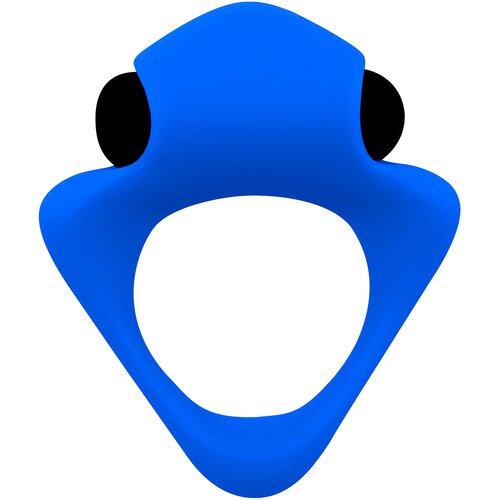 Woomy Tribe Bullet Cockring Blue Cene