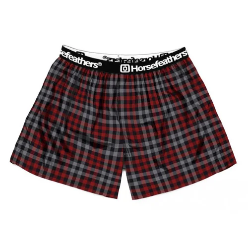 Horsefeathers CLAY BOXER SHORTS Muške bokserice, crvena, veličina