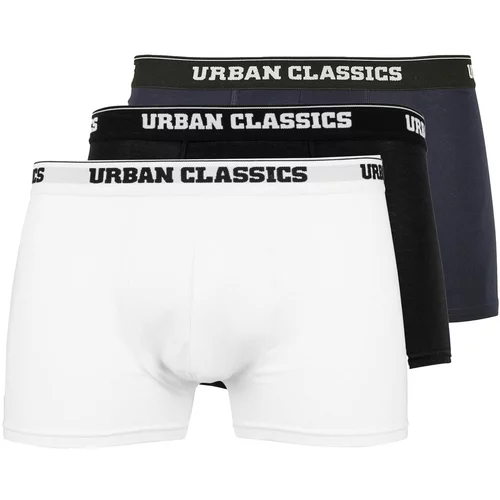 Urban Classics Bokserice mornarsko plava / crna / bijela