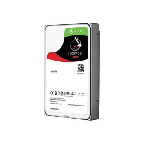 Seagate Technology Seagate IronWolf NAS 3,5-palčni trdi disk 12 TB, 7200 rpm, SATA 6 Gb/s, 256 MB predpomnilnik Slike