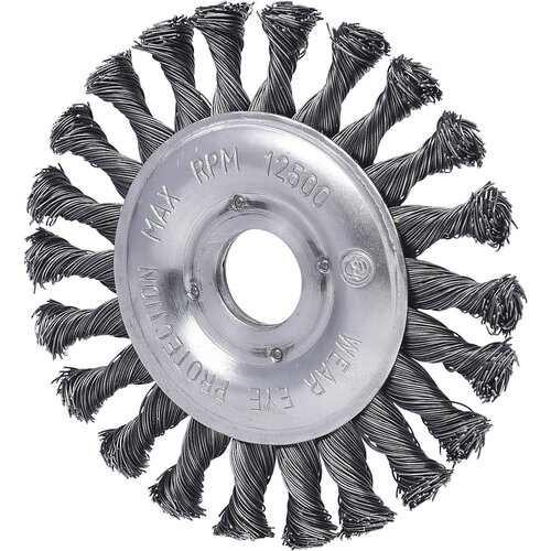 Ks Tools Okrogla krtača iz jeklene žice, 0,5 mm, Ø 125 mm Cene