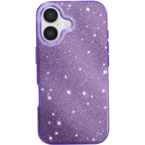 AVIZAR Ovitek za iPhone 17, dvobarvna zasnova in ble&scaron;čeča obdelava, Vijolična, (5000189646) Cene
