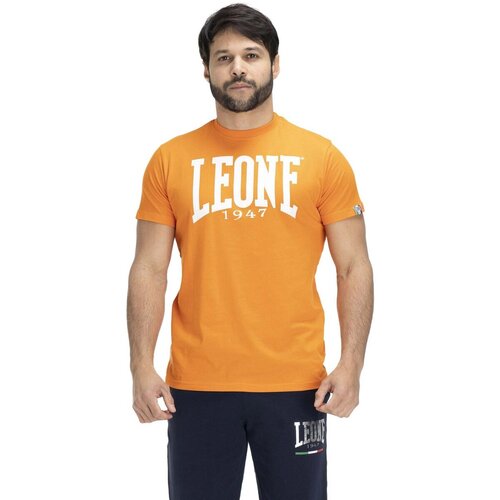 Leone 1947 Majice s kratkimi rokavi Man Tshirt S/S Oranžna Cene
