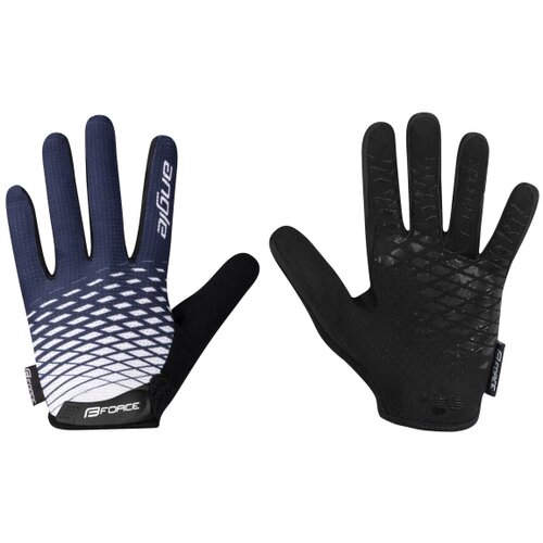Force Rukavice MTB ANGLE letnje, belo-plavo S Slike