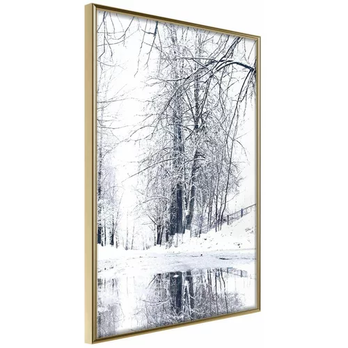  Poster - Snowy Park 20x30