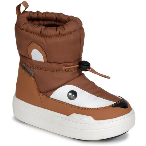 Moon Boot &amp;Scaron;kornji za sneg MB JR PARK TUBE MID ANIMAL WP Kostanjeva Slike