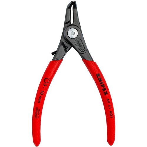 Knipex precizna kriva zeger kle&amp;scaron;ta za spolja&amp;scaron;nje sigurnosne prstenove sa graničnikom 130mm - pod 90&amp;deg; (49 41 A01) Slike