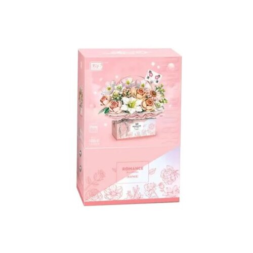 Loz loz Flower Gift Box Pink Cene