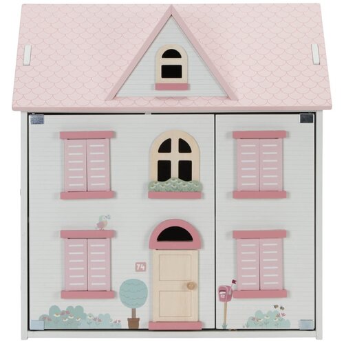 Little dutch lesena hiška za punčke z dodatki pink Cene