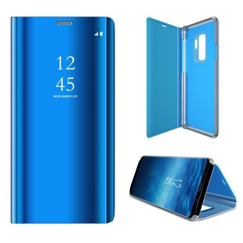Onasi Clear View za Samsung Galaxy A71 A715 - modra Slike