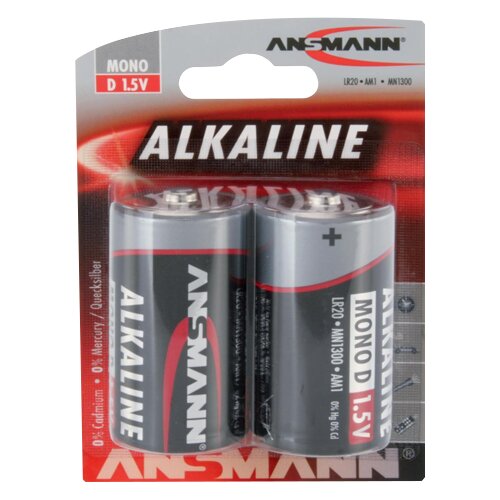 Ansmann alkalne baterije mono LR20 Cene