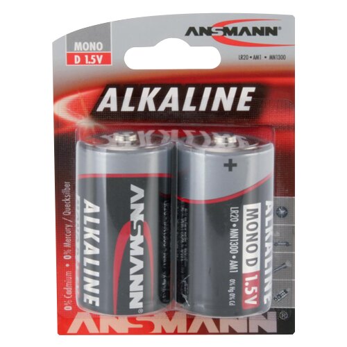 Ansmann LR20 Red-Line mono (D)-baterija alkalno-manganov 1.5 V 2 kos, (20638359) Cene