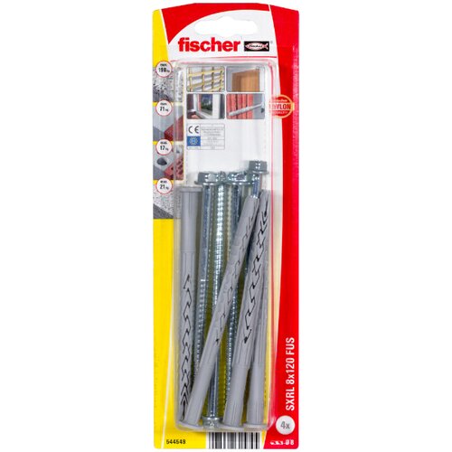 Fischer Plastična tipla SXRL 8 x 120 FUS K NV s vijkom 4/1 Cene
