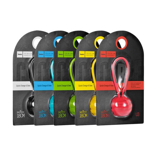  Kabel Hoco U3 Whorl charm Micro USB crni. Cene