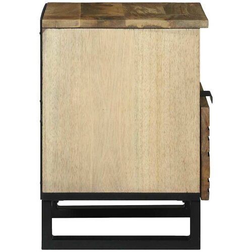  Noćni ormar Prirodna 40 x 33 x 46 cm Konstruirano drvo Slike