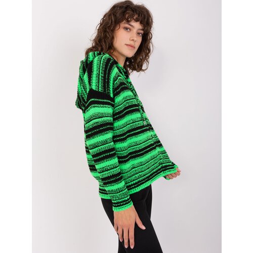 BADU Sweater-BA-SW-8000.51P-black-green Slike