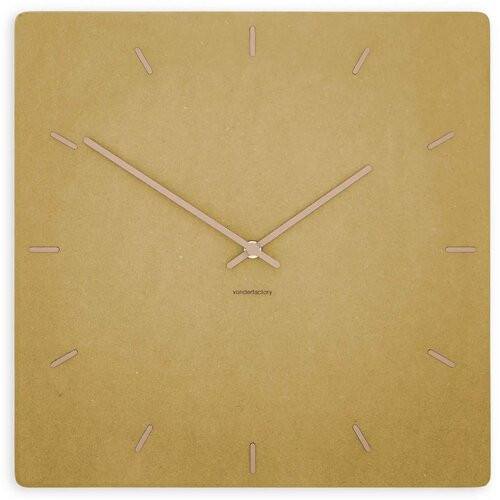 Von Der Factory Zidni sat Luxhora Pura Square Yellow 11 boja kazaljki Cijene