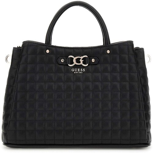 Guess Ročne torbice Nadira Girlfriend Satchel Črna Slike