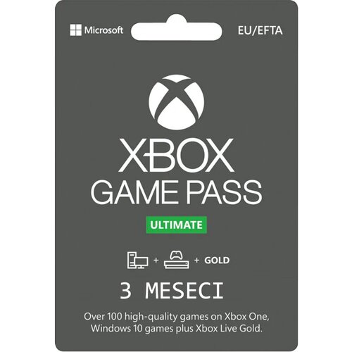 X BOX Game Pass Ultimate za 3 mesece za One & Series & PC Cene