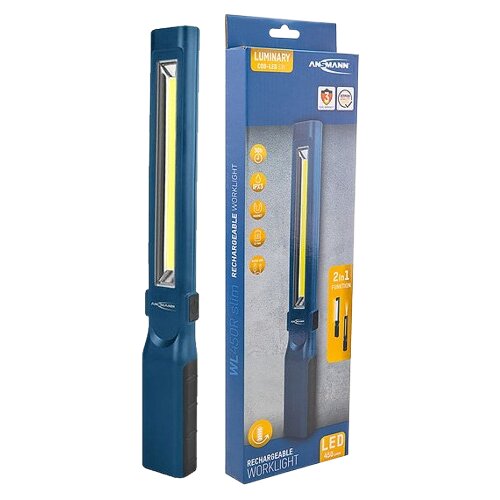 Ansmann Radna lampa WL450R, Slim, Plava Slike