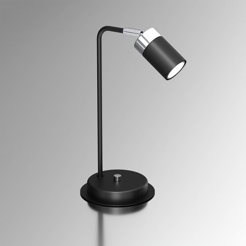  Stona lampa JOKER 1xGU10/25W/230V crna/sjajni hrom Slike