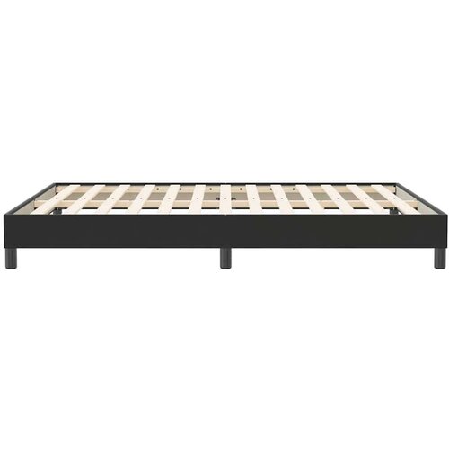 VidaXL Okvir kreveta bez madraca crni 140x210 cm bar&amp;scaron;un Slike