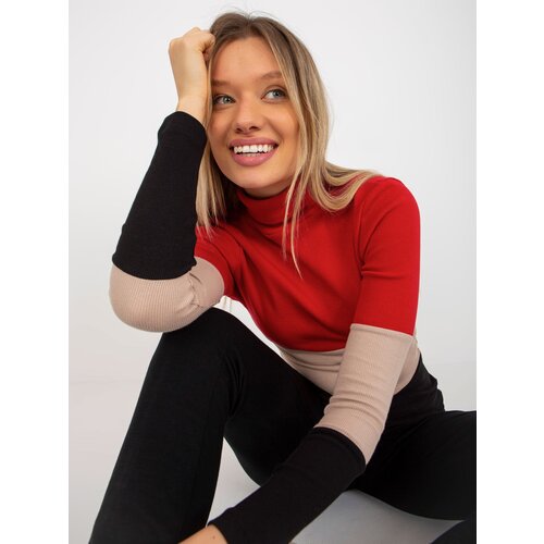 RELEVANCE Blouse-RV-BZ-8465-1.08P-black-red Cene