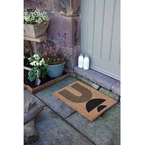 Artsy Doormats Predpražnik iz kokosovih vlaken 40x60 cm Half Moon &amp;ndash; Slike