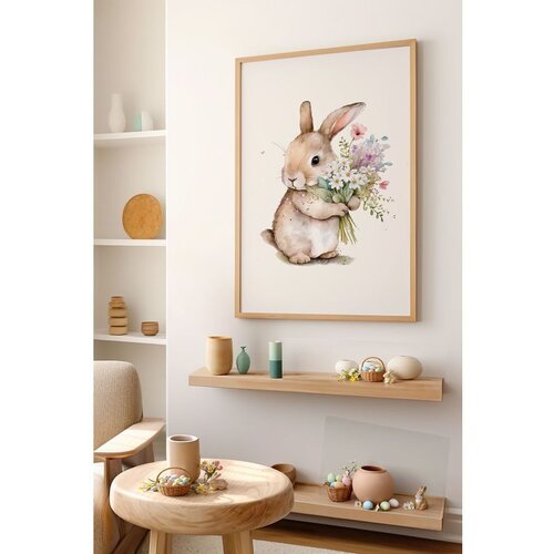 WALLXPERT Arteastermodel28-5070 Vi&scaron;enamenska Dekorativna Slika u Ramovima Cene